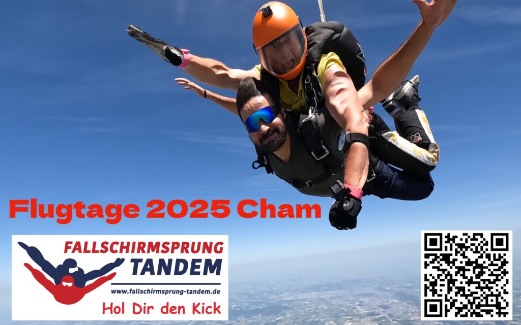 Fallschirmspringen Cham Tandemsprung Cham Fallschirmsprung Cham Flugtage Cham Oberpfalz Termine Reservierung